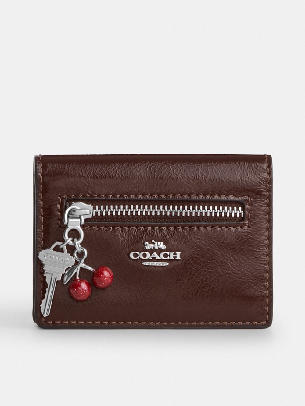 Coach Outlet Card Case With Charms